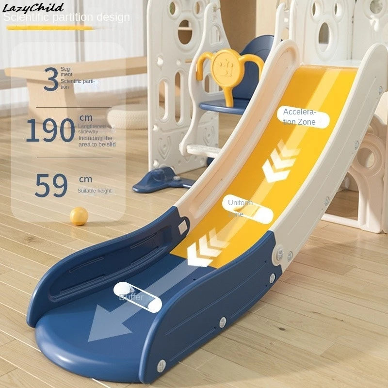 Slide Child Children's Sliding Board Indoor Home 2 To 10 Years Old Baby Slide Swing 3 In 1 Family Multifunctional Playground